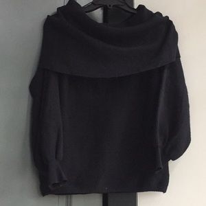 ZARA OVER THE SHOULDER SWEATER